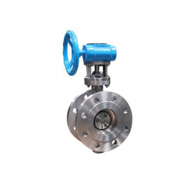 V&aacute;lvula de mariposa bidireccional de tres sellos duros exc&eacute;ntricos