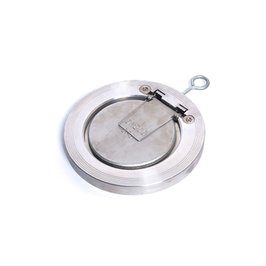 Clapet anti-retour &agrave; disque unique &agrave; plaquette &agrave; ressort