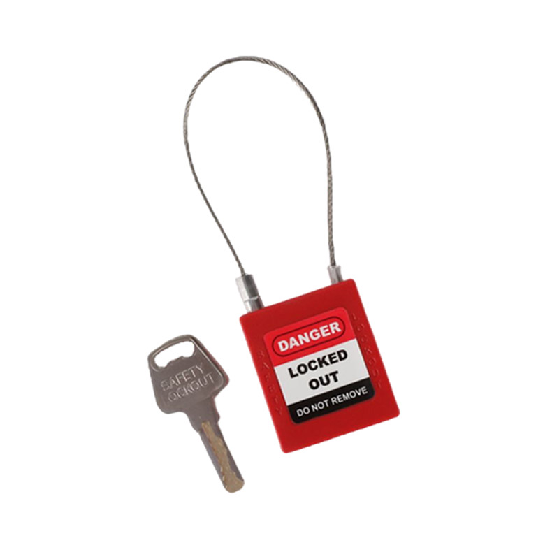 Cable Shackle Safety Padlock