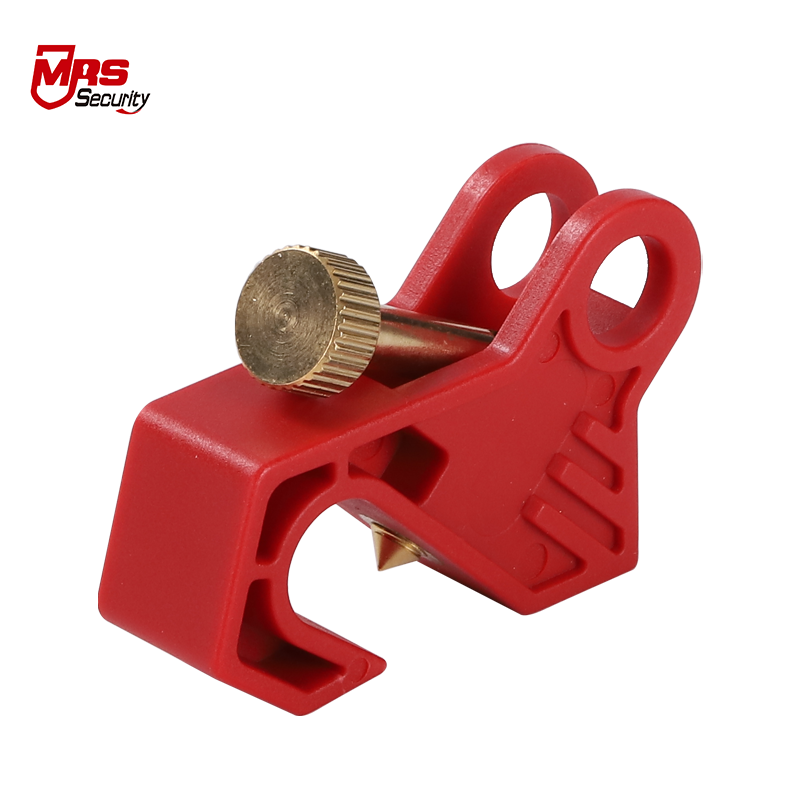 Electrical equipment safety electrical breaker lockout loto locks nylon lockout Handle Circuit Breaker Lockout MD17-2